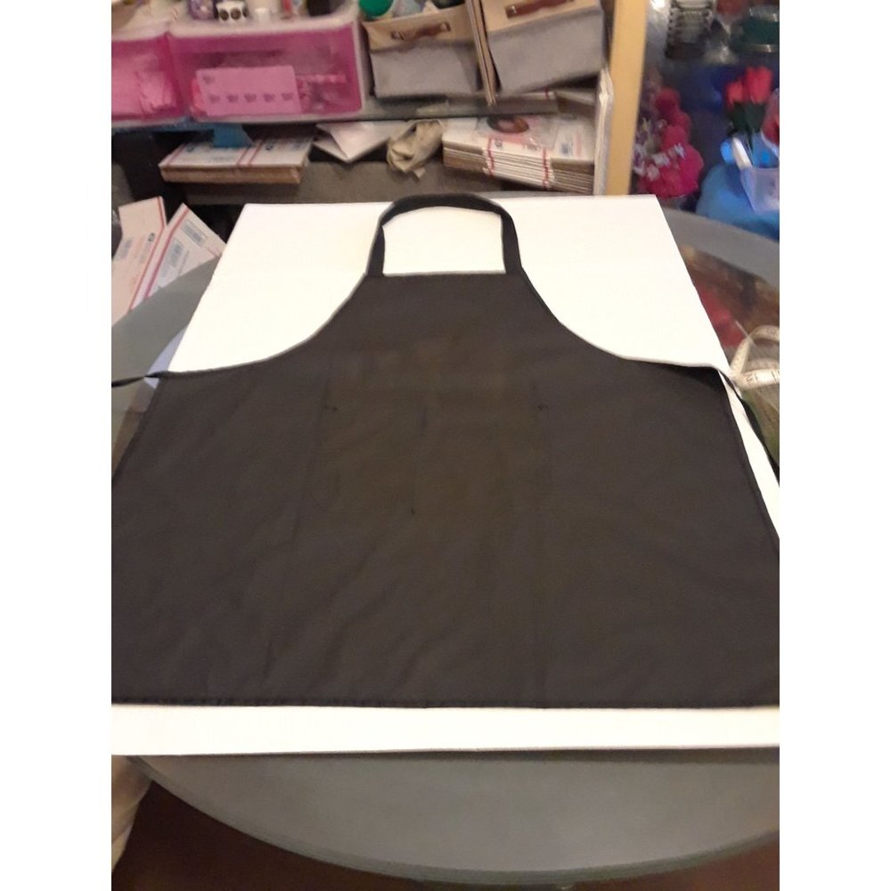 Cooking apron black with gold or white logo bundle of 2 Images May Vary - Picture 6 of 9